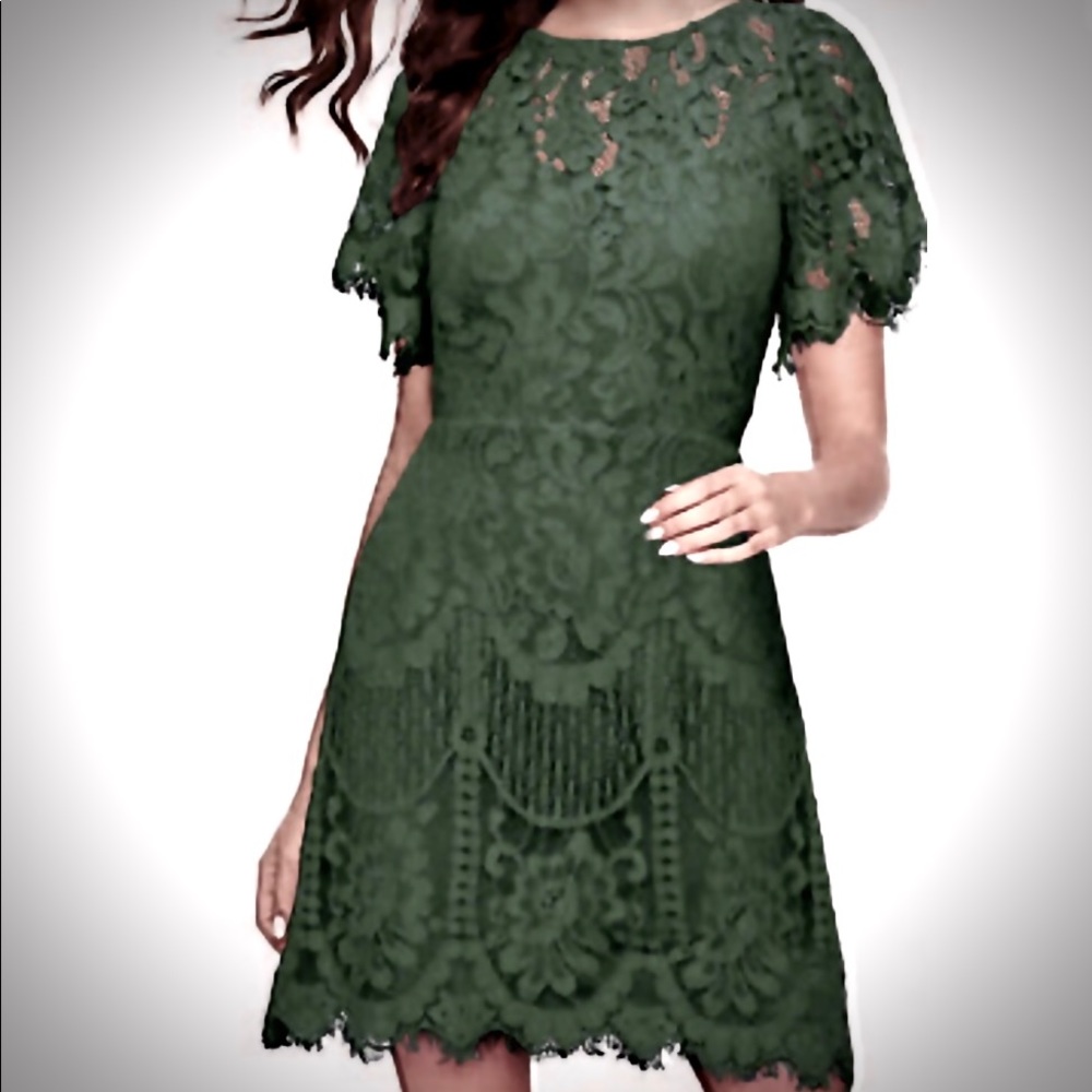 New With Tags MSLG Floral Laced and Lined Sleeveless Bridal/Cocktail/Par…